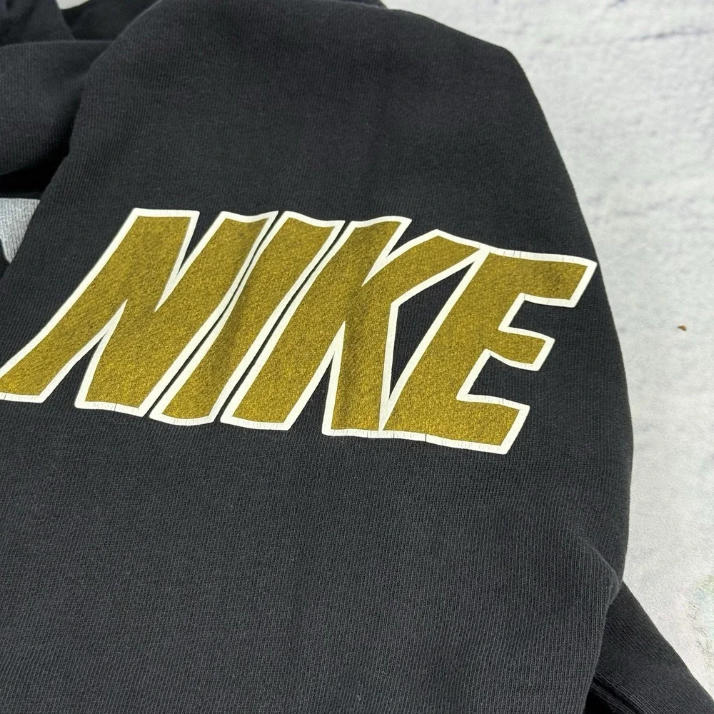 Nike Sportswear‎ French Terry Pullover Hoodie 2XL Black DD6168-010 Streetwear
